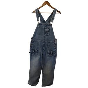 Vintage Disney Women’s Denim Overalls Carpenter Style Size L